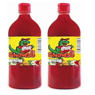 Amor Salsa Chamoy Sauce by Salsas Castillo - 33 oz (2 Pack)