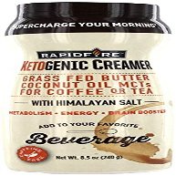Rapid Fire Ketogenic Creamer for Coffee Or Tea, Supports Energy and Metabolism, 8.5 oz (Limited Edition)