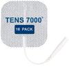TENS 7000 Official TENS Unit Electrode Pads, 16 Pack - Premium Quality OTC TENS Pads, 2" X 2" - Compatible with Most TENS Machines, Replacement Electrodes Value Pack view 1