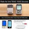 TENS 7000 Official TENS Unit Electrode Pads, 16 Pack - Premium Quality OTC TENS Pads, 2" X 2" - Compatible with Most TENS Machines, Replacement Electrodes Value Pack view 2