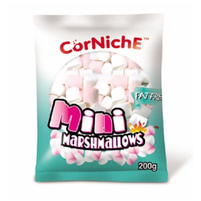 Corniche Mini Marshmallow 200g (12 Pack)