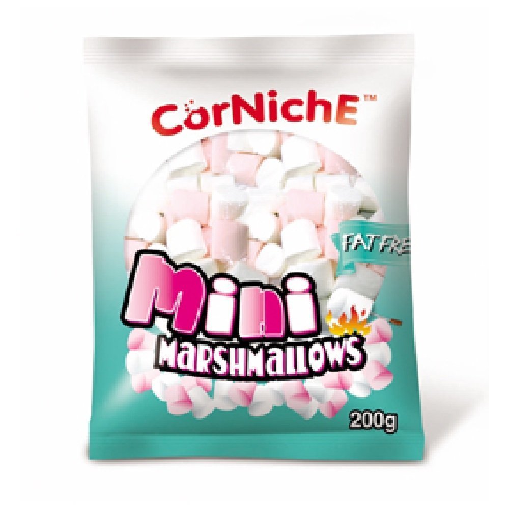 Corniche Mini Marshmallow 200g (9 Pack)