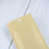 100 Bags/Pack Clear Front Kraft Paper Back with Round Hang-hole Food Safe Resealable Packagaing Bags (6.3" x 9.4", Clear/Kraft) view 4