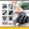 Raven Powder Free Nitrile Disposable Gloves 7 Mil - XL Latex Free, Chemical + Puncture Resistant, Textured Grip, Single Use for Automotive, Industrial, Janitorial, MRO, Food Service 66519 view 4