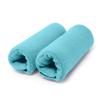 Universal Walker Hand Grip Covers - Luxurious Soft Fleece with Sculpted Memory Foam Cores (Turquoise) view 2