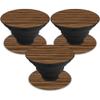 MightySkins Skin Compatible with PopSocket PopSocket - Dark Zebra Wood | Protective, Durable, and Unique Vinyl Decal wrap Cover | Easy to Apply, Remove, and Change Styles | Made in The USA view 1