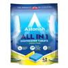 Astonish All In 1 Dishwasher Tablets - Household Cleaner Removes Grease, Grime, & Surface Stains - Dishwasher Soap with Salt & Rinse Aid, Cruelty Free Dishwasher Detergent, Lemon Fresh, 42 Pack view 1