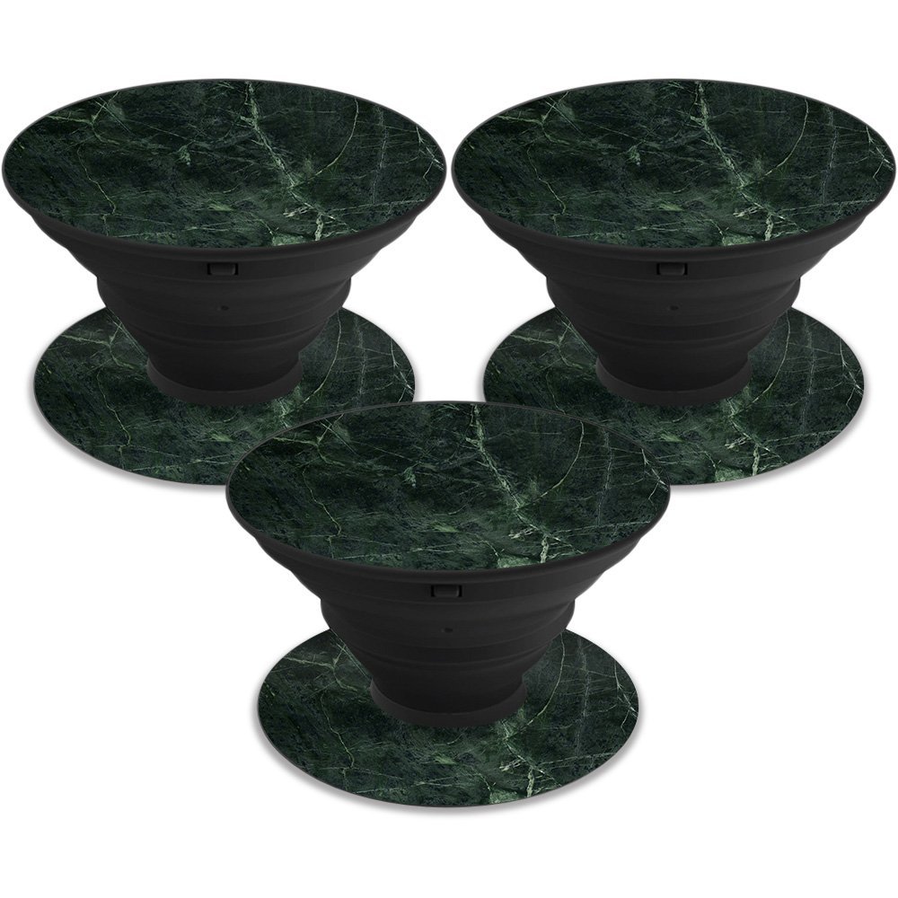 MightySkins Skin Compatible with PopSocket PopSocket - Green Marble | Protective, Durable, and Unique Vinyl Decal wrap Cover | Easy to Apply, Remove, and Change Styles | Made in The USA