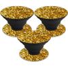 MightySkins Skin Compatible with PopSocket PopSocket - Gold Chips | Protective, Durable, and Unique Vinyl Decal wrap Cover | Easy to Apply, Remove, and Change Styles | Made in The USA view 1