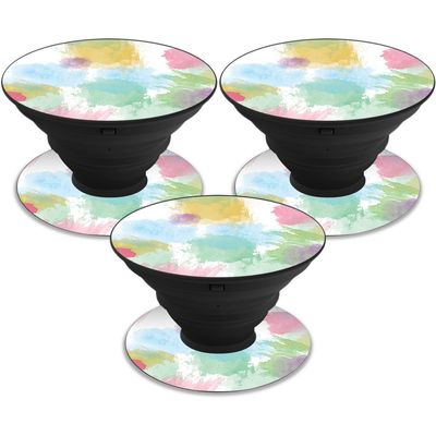 MightySkins Skin Compatible with PopSocket PopSocket - Watercolor White | Protective, Durable, and Unique Vinyl Decal wrap Cover | Easy to Apply, Remove, and Change Styles | Made in The USA