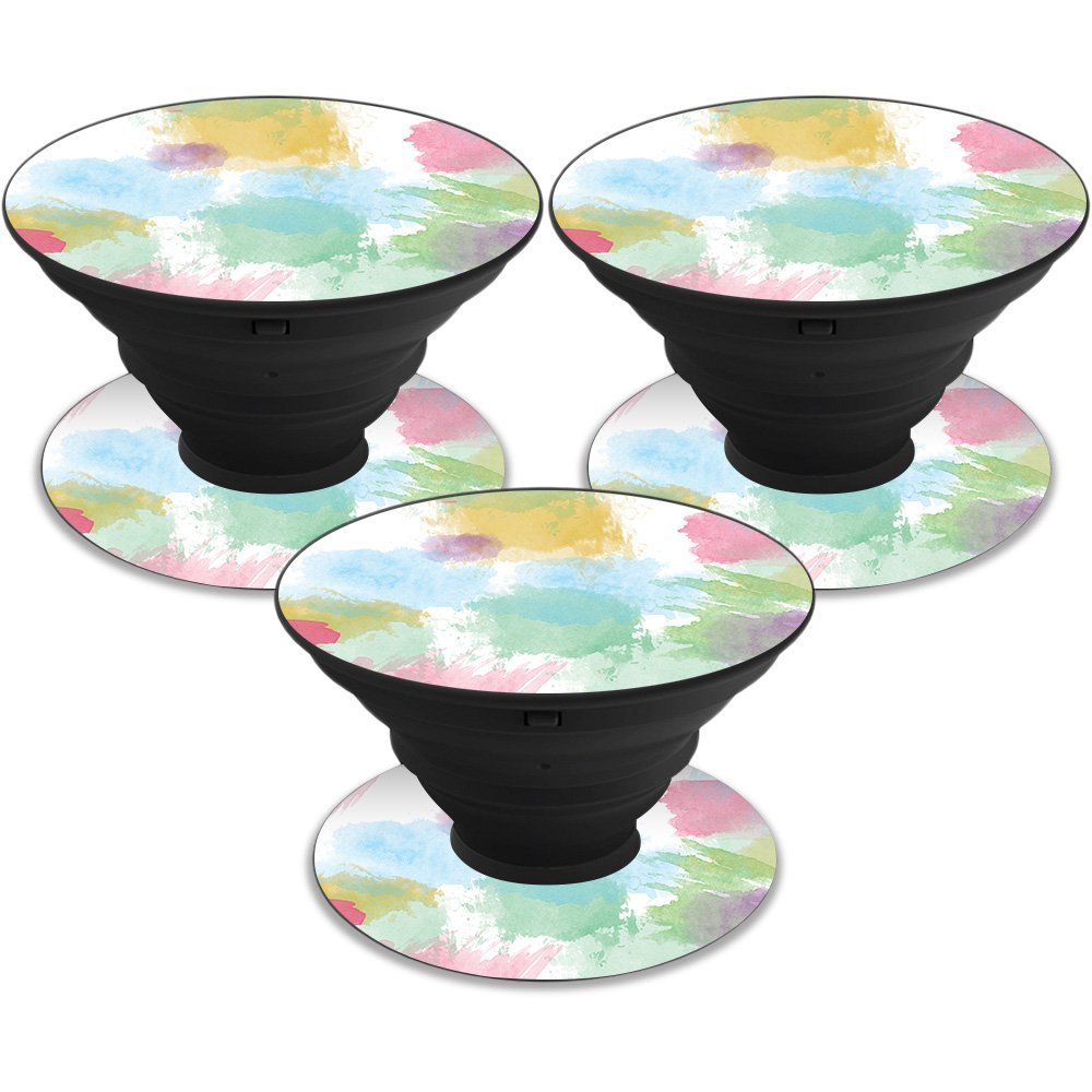 MightySkins Skin Compatible with PopSocket PopSocket - Watercolor White | Protective, Durable, and Unique Vinyl Decal wrap Cover | Easy to Apply, Remove, and Change Styles | Made in The USA