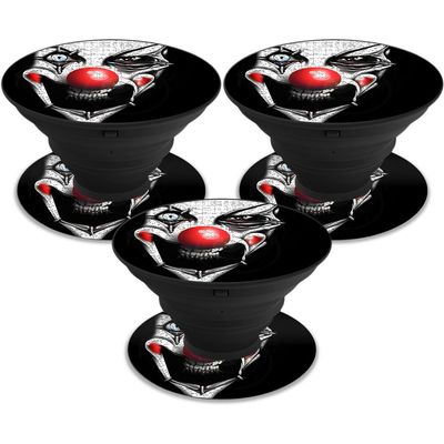 MightySkins Skin Compatible with PopSocket PopSocket - Evil Clown | Protective, Durable, and Unique Vinyl Decal wrap Cover | Easy to Apply, Remove, and Change Styles | Made in The USA