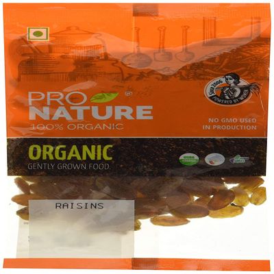 Pro Nature 100% Organic Raisins, 100 g