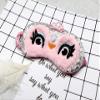Aimeely Super Cute Soft Owl Sleeping Eye Shade Sequins Animals Eye Mask with Ice Bag Pink view 2