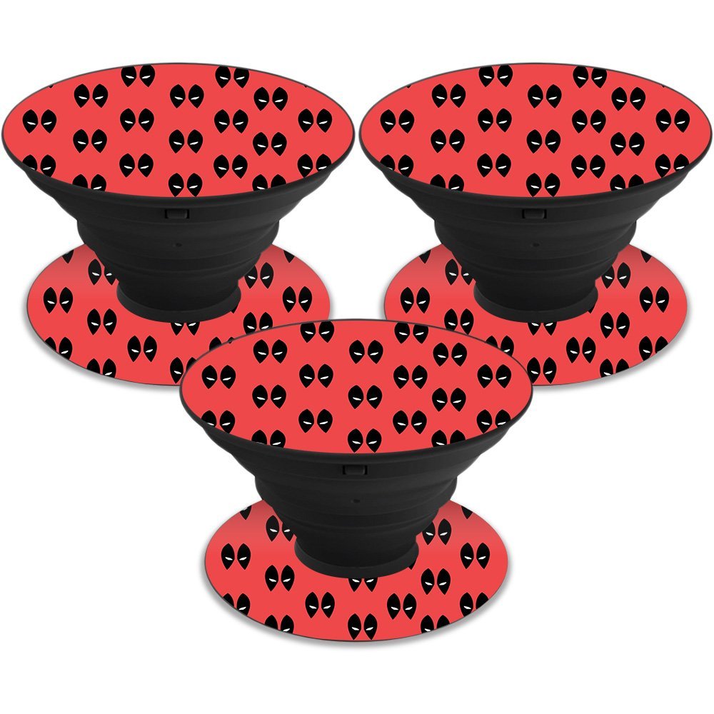 MightySkins Skin Compatible with PopSocket PopSocket - Dead Eyes Pool | Protective, Durable, and Unique Vinyl Decal wrap Cover | Easy to Apply, Remove, and Change Styles | Made in The USA