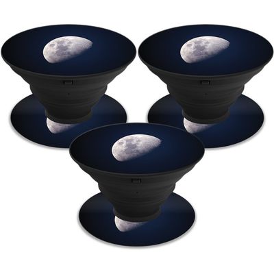 MightySkins Skin Compatible with PopSocket PopSocket - Moon | Protective, Durable, and Unique Vinyl Decal wrap Cover | Easy to Apply, Remove, and Change Styles | Made in The USA