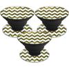 MightySkins Skin Compatible with PopSocket PopSocket - Glitzy Chevron | Protective, Durable, and Unique Vinyl Decal wrap Cover | Easy to Apply, Remove, and Change Styles | Made in The USA view 1