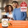 Vitamin World Papaya Enzymes Chewable 500 Tablets - Papain, Amylase & Protease for Digestion & Nutrient Absorption, Papaya Flavor, Gluten Free view 4