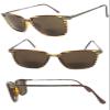 1 Pair Fashion Square Inner Bifocal Tinted Sun Reader Reading Sunglasses (Tortoise Brown/Gunmetal, 2.25) view 1