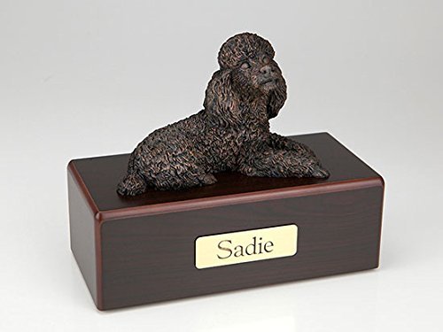 My Pal Bronze Miniature Poodle Cremation Urn