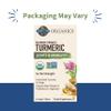 Garden of Life Organics Maximum Strength Turmeric Joints & Mobility Support 30 Tablets - 500mg Curcumin (95% Curcuminoids) Black Pepper - Organic Non-GMO Vegan & Gluten Free Herbal Supplements view 2