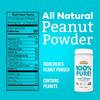 Crazy Richards - 100% All-Natural Peanut Powder, Powdered Peanut Butter, No Sugar Added, Non-GMO, Vegan Resealable Jar Pack of 1 x 6.5oz view 2