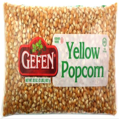 Gefen Yellow Popcorn Kernels, 2 Pounds