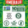 Emerald Nuts Roasted & Salted Cashews 12 Ct (1-Pack), 1.25 Oz Individual Snack Tubes, Plant-Based Protein, Kosher Certified, Non-GMO, Contains No Artificial Preservatives, Flavors or Synthetic Colors view 4
