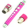 AAProTools Pen Light, Nurse Led Penlight with Pupil Gauge for Nursing Students Doctors Pink with Batteries view 1