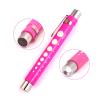 AAProTools Pen Light, Nurse Led Penlight with Pupil Gauge for Nursing Students Doctors Pink with Batteries view 2