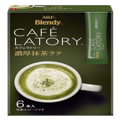 Matcha Drink Set Blendy Cafe Latory Matcha Late 6 3pcs Japanese Green Tea Ninjapo Japan