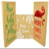 10 Pack Christmas Kraft Gift Boxes and Tissue Paper Bundle with Foil Designs view 3