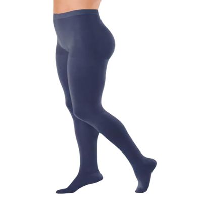 20-30 mmHg, Soft, Panty, FF, Short, Navy