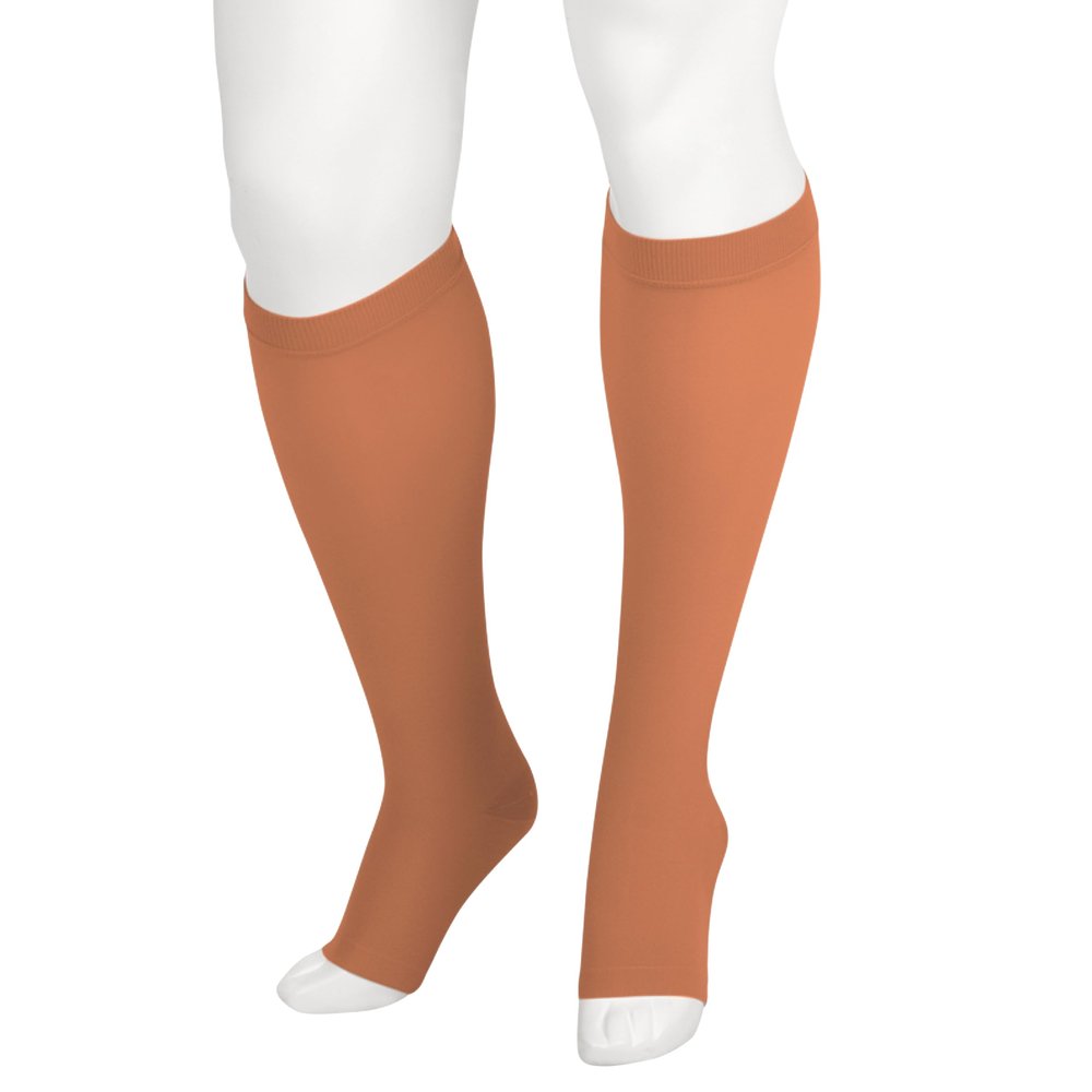 15-20 mmHg, Soft, Knee, OT, Short, Cinnamon