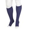 15-20 mmHg, Soft, Knee, OT, Silicone, Navy view 1