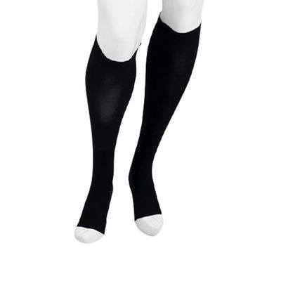 20-30 mmHg, Dual Stretch, Knee, OT, Short, Black
