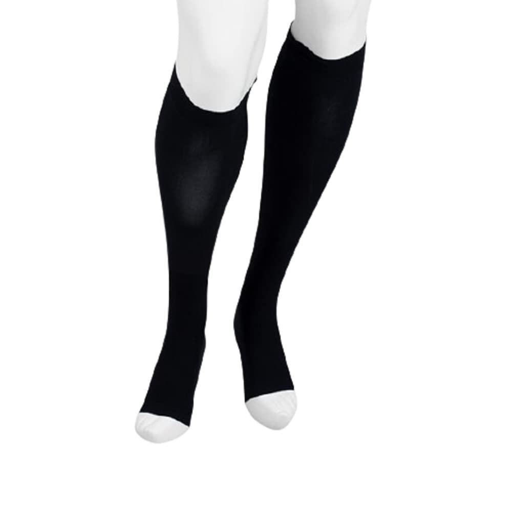 20-30 mmHg, Dual Stretch, Knee, OT, Short, Black