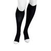 20-30 mmHg, Dual Stretch, Knee, OT, Short, Black view 1