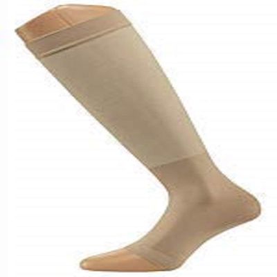 30-40 mmHg, Dual Stretch, Knee, OT, Short, Beige