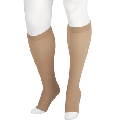 15-20 mmHg, Soft, Knee, OT, Short, Chocolate