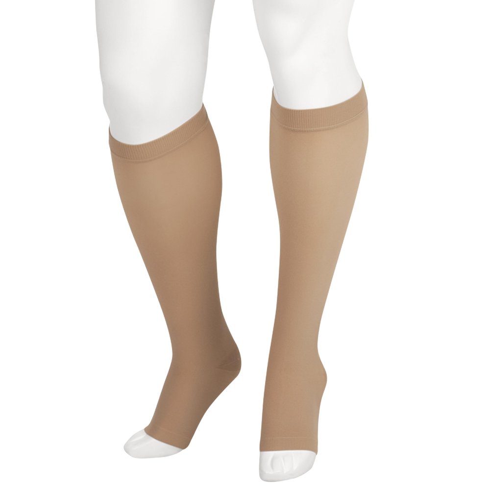 15-20 mmHg, Soft, Knee, OT, Short, Chocolate