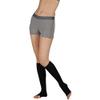 15-20 mmHg, Soft, Knee, OT, Short, Silicone, Navy view 1