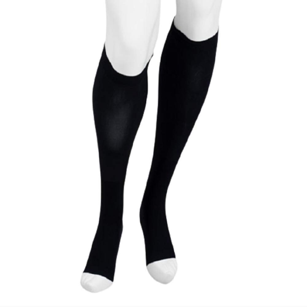 30-40 mmHg, Dual Stretch, Knee, OT, Short, Beige
