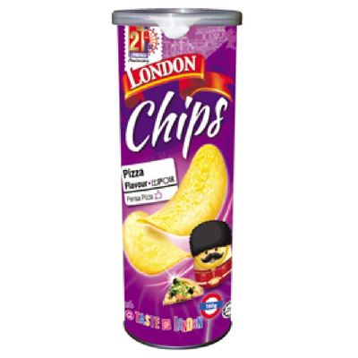 Lonbisco London Potato Chips 160g (Pizza, 12 Can)