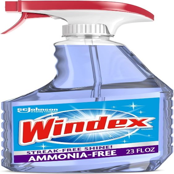 Windex Cleaner Spray, Crystal Rain Ammonia Free, 26 Ounce (Pack Of 3)