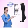 5 Pairs Dr. Motion Therapeutic Graduated 8-15mmHg Compression Women's Knee-hi Socks (Pack-Black) view 4