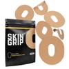 Skin Grip Adhesive Patch Compatible with Dexcom G6 Adhesive Patches Waterproof & Sweatproof with Cutout, Lasts 10-14 Days, Continuous Glucose Monitor Patch, CGM Sensor Cover  20 Pack, Tan view 1