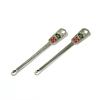 JBS 2p Silver Plated Ear Pick Ear Care Health Care Clean Ears Ear Wax Remover view 1