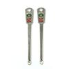 JBS 2p Silver Plated Ear Pick Ear Care Health Care Clean Ears Ear Wax Remover view 2