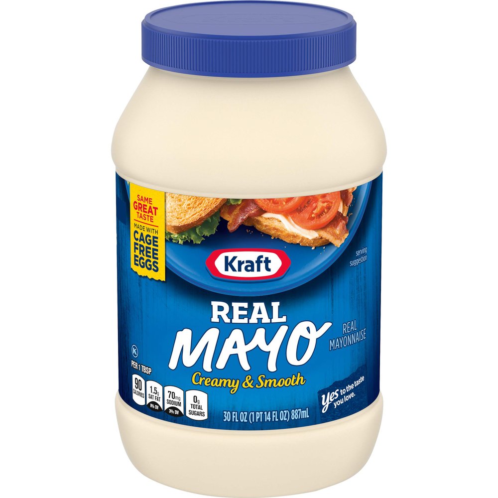 Kraft Mayo Real Mayonnaise (30 oz Jar)